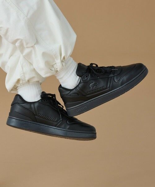 LACOSTE / ラコステ スニーカー | メンズ T-CLIP SHIELD 225 1 SMA(ブラック×ブラック)