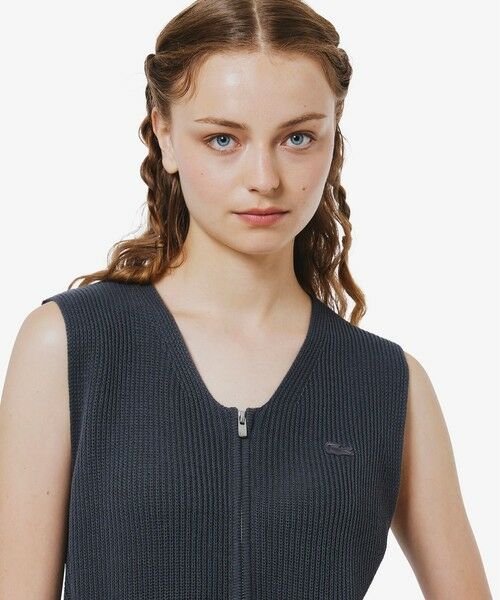 LACOSTE / ラコステ ベスト | ジップアップニットベスト | 詳細2