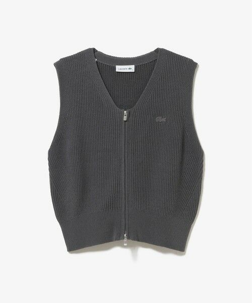 LACOSTE / ラコステ ベスト | ジップアップニットベスト | 詳細3