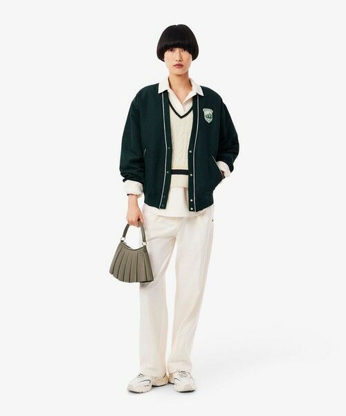 LACOSTE / ラコステ ベスト | ウール×ナイロン エッセンシャル チルデンニットベスト | 詳細5