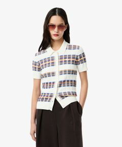 LACOSTE / ラコステ ポロシャツ | マルチカラーリブニットシャツ