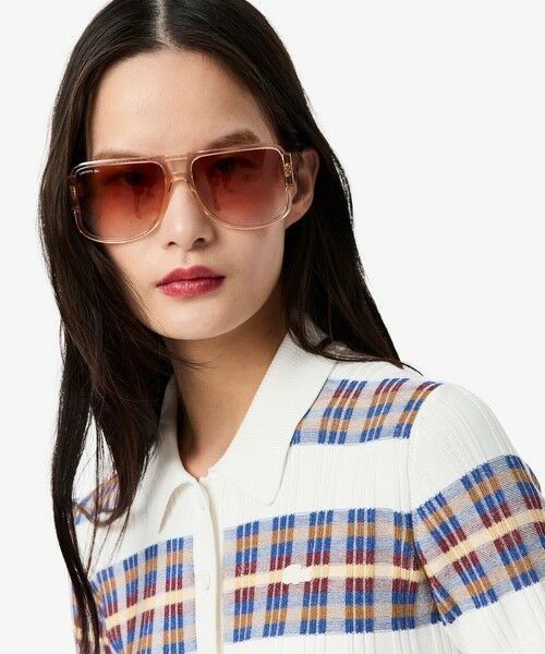 LACOSTE / ラコステ ポロシャツ | マルチカラーリブニットシャツ | 詳細1