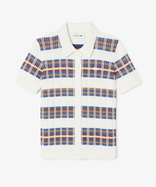 LACOSTE / ラコステ ポロシャツ | マルチカラーリブニットシャツ | 詳細3