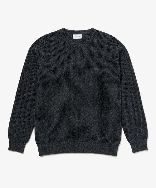 LACOSTE / ラコステ ニット・セーター | ワッフルニットセーター | 詳細4