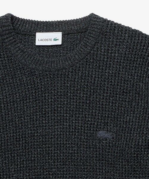 LACOSTE / ラコステ ニット・セーター | ワッフルニットセーター | 詳細6