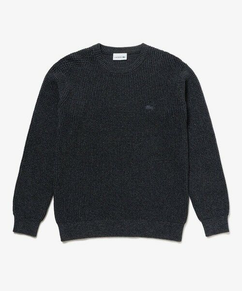 LACOSTE / ラコステ ニット・セーター | ワッフルニットセーター | 詳細4