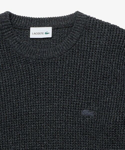 LACOSTE / ラコステ ニット・セーター | ワッフルニットセーター | 詳細6
