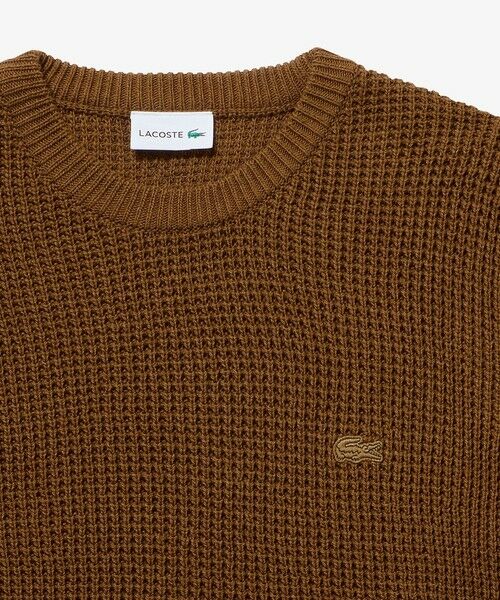 LACOSTE / ラコステ ニット・セーター | ワッフルニットセーター | 詳細15