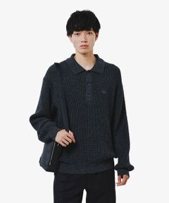 LACOSTE / ラコステ ニット・セーター | ワッフルニットポロセーター