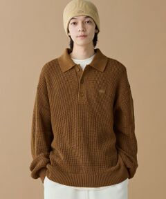 LACOSTE / ラコステ ニット・セーター | ワッフルニットポロセーター