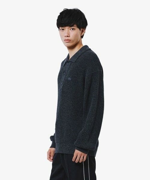 LACOSTE / ラコステ ニット・セーター | ワッフルニットポロセーター | 詳細2