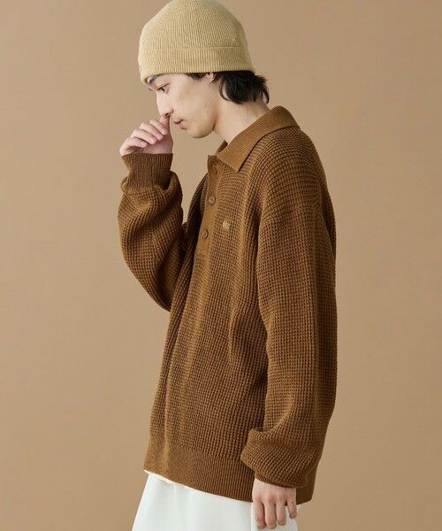 LACOSTE / ラコステ ニット・セーター | ワッフルニットポロセーター | 詳細8