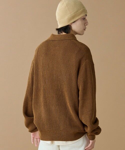 LACOSTE / ラコステ ニット・セーター | ワッフルニットポロセーター | 詳細9