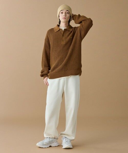 LACOSTE / ラコステ ニット・セーター | ワッフルニットポロセーター | 詳細10