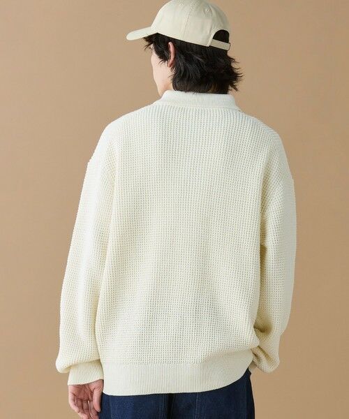 LACOSTE / ラコステ ニット・セーター | ワッフルニットポロセーター | 詳細14