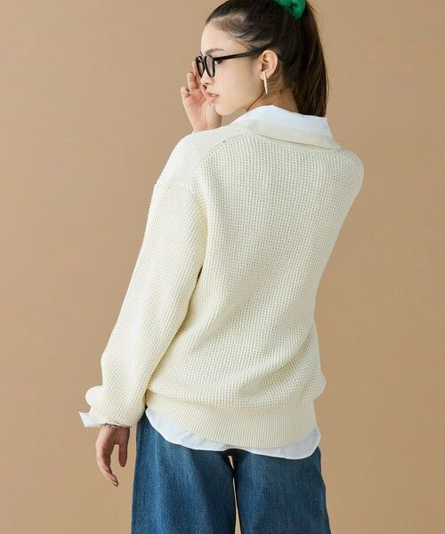 LACOSTE / ラコステ ニット・セーター | ワッフルニットポロセーター | 詳細17