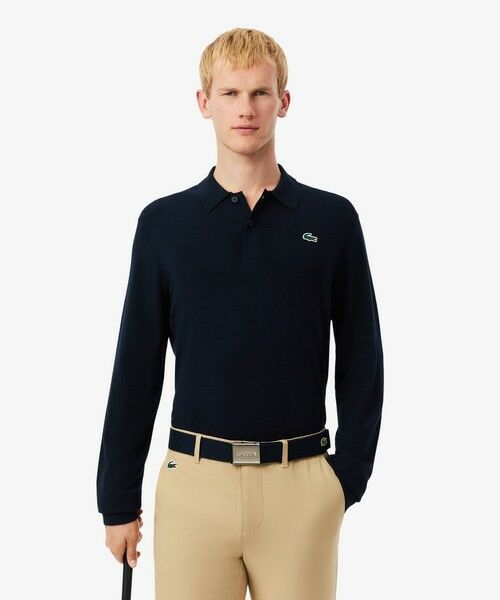 LACOSTE / ラコステ ニット・セーター | ミニマルゴルフポロニットシャツ | 詳細1