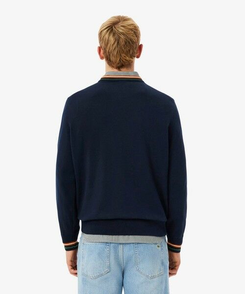 LACOSTE / ラコステ ニット・セーター | ボーダーリブプルオーバーニット | 詳細2