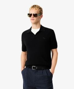 LACOSTE / ラコステ ニット・セーター | オープンカラーワッフルニット