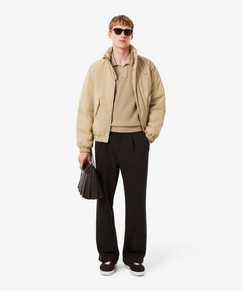 LACOSTE / ラコステ ニット・セーター | オープンカラーワッフルニット | 詳細5