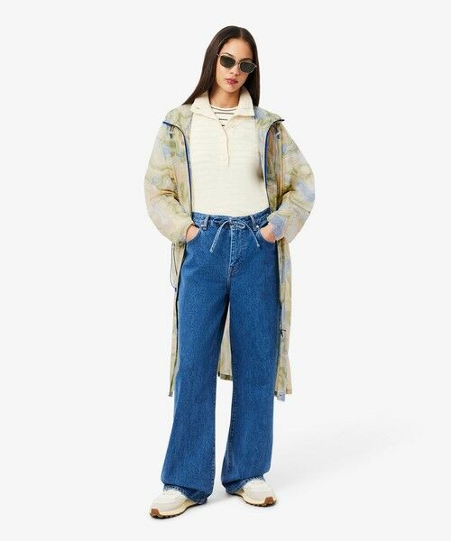 LACOSTE / ラコステ ナイロンジャケット | シャンタコテキスタイルパッカブルロングフードジャケット | 詳細7