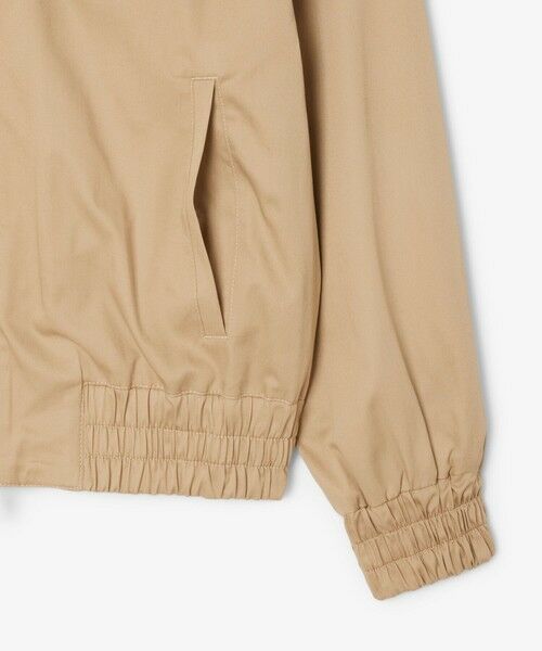 LACOSTE / ラコステ ブルゾン | クロップド丈 レイヤードニットカラージップアップジャケット | 詳細4