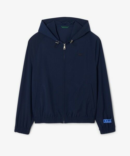 LACOSTE/ラコステ ウールブレンドフランネルジップジャケット ネイビー 46(日本サイズS) LACOSTE/ラコステ ウールブレンドフランネルジップジャケット ネイビー 46(日本サイズS)
