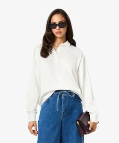 LACOSTE / ラコステ シャツ・ブラウス | オーバーサイズサテンポロシャツ