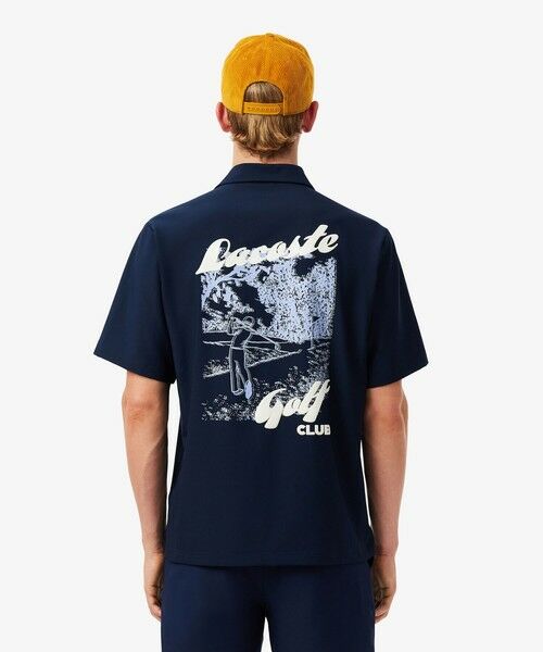 【LACOSTE 新品】日常/ゴルフ兼用 ウルトラドライ素材 リゾートシャツ LACOSTE 新品】日常/ゴルフ兼用 ウルトラドライ素材 リゾート