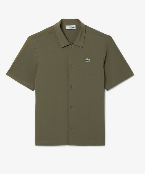 【LACOSTE 新品】日常/ゴルフ兼用 ウルトラドライ素材 リゾートシャツ LACOSTE 新品】日常/ゴルフ兼用 ウルトラドライ素材 リゾート
