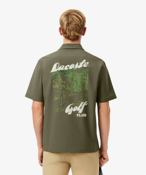 LACOSTE/ラコステ ラコステゴルフウルトラドライボタンシャツ オリーブ 39(日本サイズM) LACOSTE/ラコステ ラコステゴルフウルトラドライボタンシャツ オリーブ 39(日本サイズM)