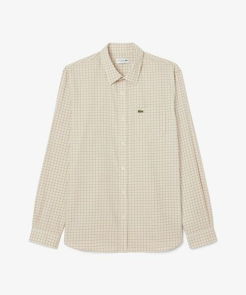 LACOSTE / ラコステ シャツ・ブラウス | オーガニックコットンフランネルチェックシャツ | 詳細3