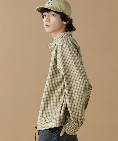 LACOSTE / ラコステ シャツ・ブラウス | オーバーサイズフィットチェックフランネルシャツ | 詳細3