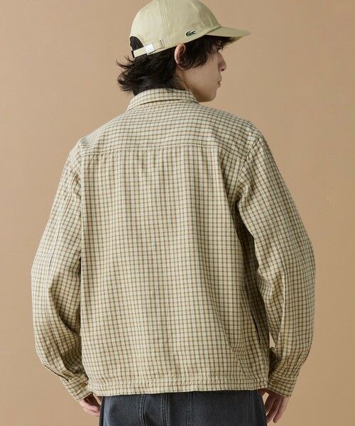 LACOSTE / ラコステ シャツ・ブラウス | オーバーサイズフィットチェックフランネルシャツ | 詳細4