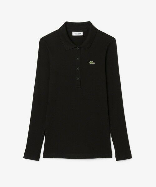 LACOSTE / ラコステ ポロシャツ | スリムフィット ロングスリーブリブニットポロシャツ | 詳細3