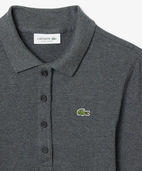 LACOSTE / ラコステ ポロシャツ | スリムフィット ロングスリーブリブニットポロシャツ | 詳細20