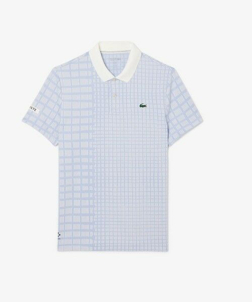 LACOSTE / ラコステ ポロシャツ | 『ダニール・メドベージェフ』オールオーバーラケットプリントドライポロシャツ | 詳細2