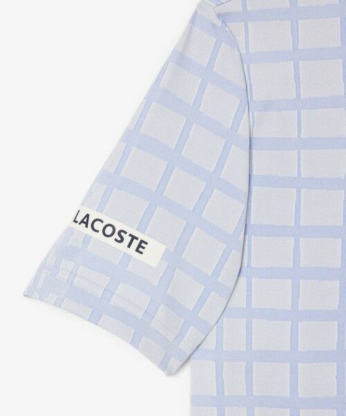LACOSTE / ラコステ ポロシャツ | 『ダニール・メドベージェフ』オールオーバーラケットプリントドライポロシャツ | 詳細5
