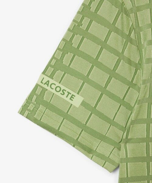 LACOSTE / ラコステ ポロシャツ | 『ダニール・メドベージェフ』オールオーバーラケットプリントドライポロシャツ | 詳細13
