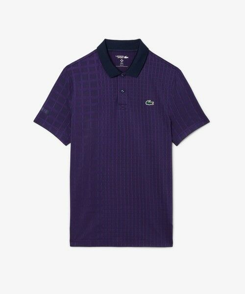 LACOSTE / ラコステ ポロシャツ | 『ダニール・メドベージェフ』オールオーバーラケットプリントドライポロシャツ | 詳細16