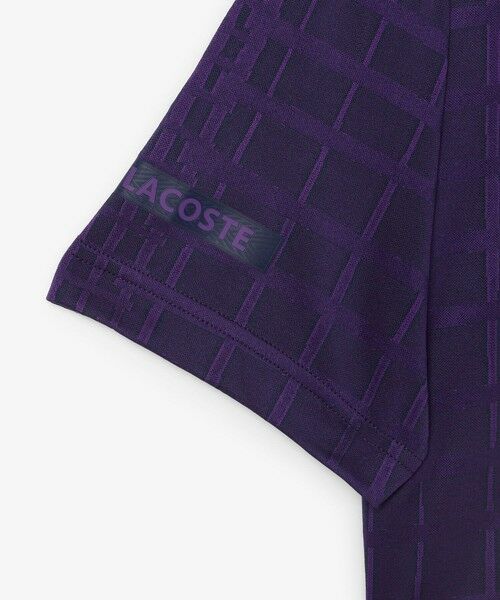 LACOSTE / ラコステ ポロシャツ | 『ダニール・メドベージェフ』オールオーバーラケットプリントドライポロシャツ | 詳細18