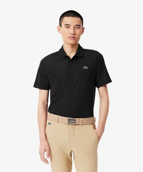 LACOSTE / ラコステ ポロシャツ | ウルトラドライゴルフポロシャツ(ブラック)
