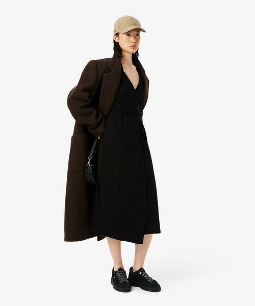 LACOSTE / ラコステ ミニ丈・ひざ丈ワンピース | ポロシャツディテールラップドレス | 詳細6