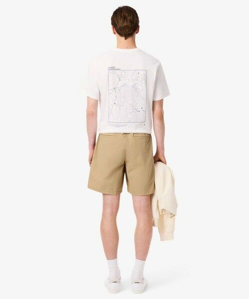 LACOSTE / ラコステ ショート・ハーフ・半端丈パンツ | 撥水・防風・軽量ファブリック ワークナイロンショーツ / ハーフパンツ | 詳細2