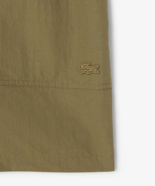 LACOSTE / ラコステ ショート・ハーフ・半端丈パンツ | 撥水・防風・軽量ファブリック ワークナイロンショーツ / ハーフパンツ | 詳細11