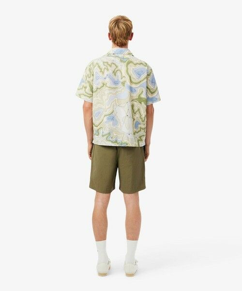 LACOSTE / ラコステ ショート・ハーフ・半端丈パンツ | 撥水・防風・軽量ファブリック ワークナイロンショーツ / ハーフパンツ | 詳細9