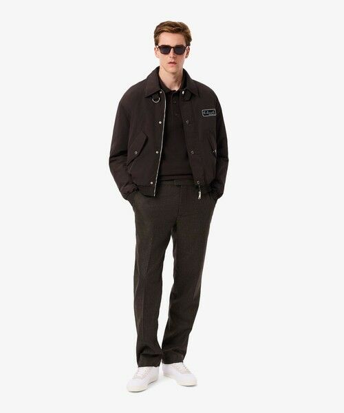 LACOSTE / ラコステ スラックス・ドレスパンツ | ウールブレンドヘリンボーンパンツ | 詳細1