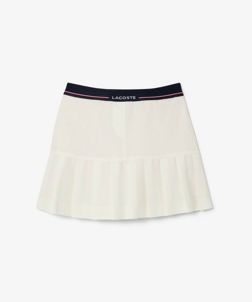 LACOSTE/ラコステ ショートプリーツテニススカート オフホワイト 38(L) LACOSTE/ラコステ ショートプリーツテニススカート オフホワイト 38(L)