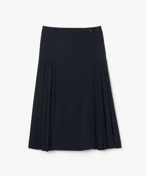 LACOSTE / ラコステ ロング・マキシ丈スカート | ブレンドウールプリーツラップスカート | 詳細3