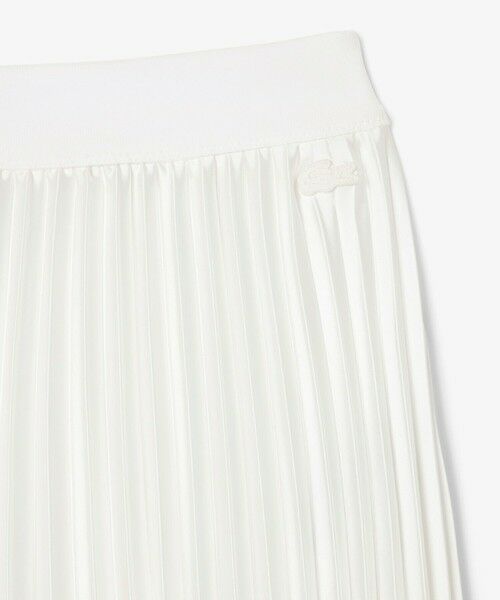 LACOSTE / ラコステ ロング・マキシ丈スカート | サテンプリーツミドルスカート | 詳細4